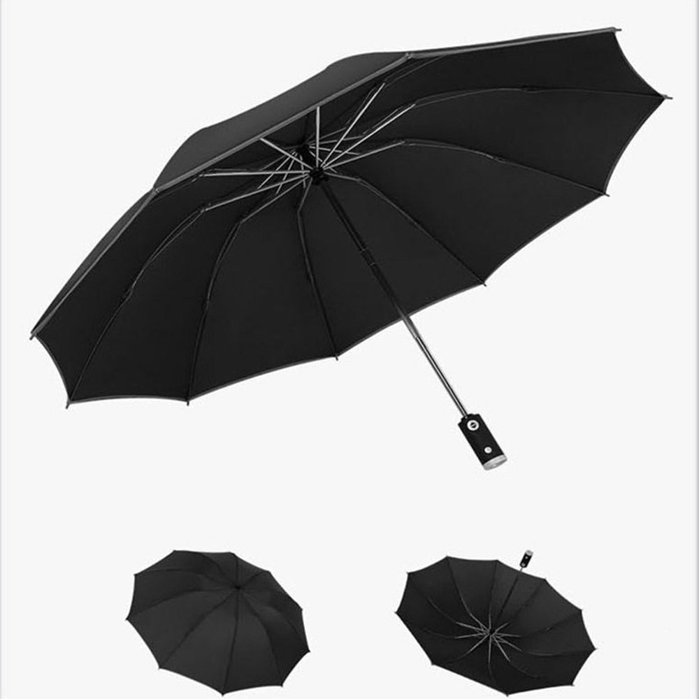 Automatic Umbrella With Reflective Stripe