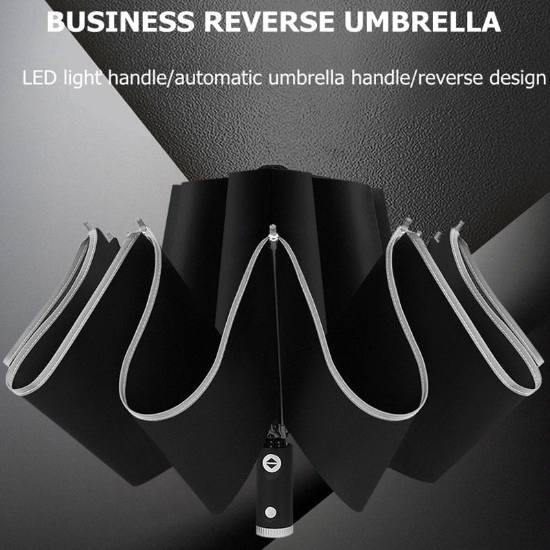 Automatic Umbrella With Reflective Stripe
