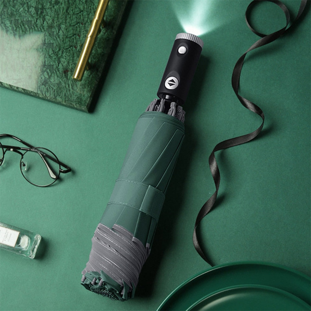 Automatic Umbrella With Reflective Stripe