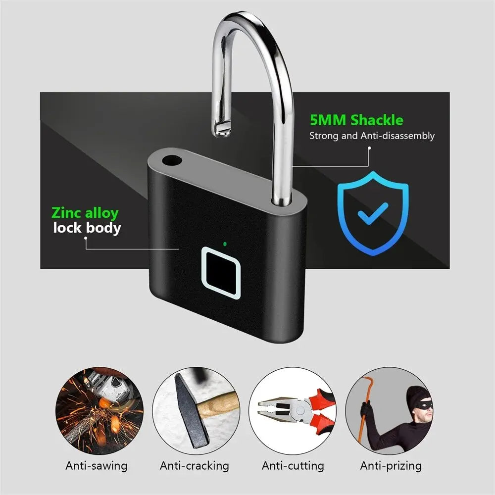 CS Biometric Padlock - πΎπ‘πππ π£πππ€π₯