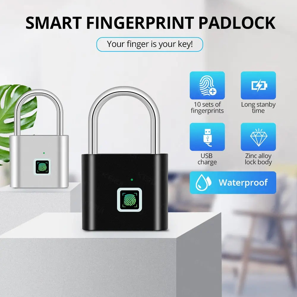 CS Biometric Padlock - πΎπ‘πππ π£πππ€π₯