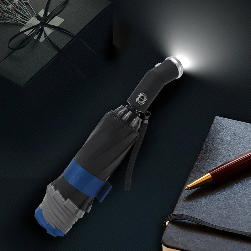 Automatic Umbrella With Reflective Stripe