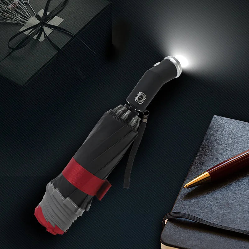 Automatic Umbrella With Reflective Stripe
