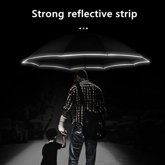 Automatic Umbrella With Reflective Stripe